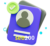 Tornar-se um membro do seo200 é muito simples